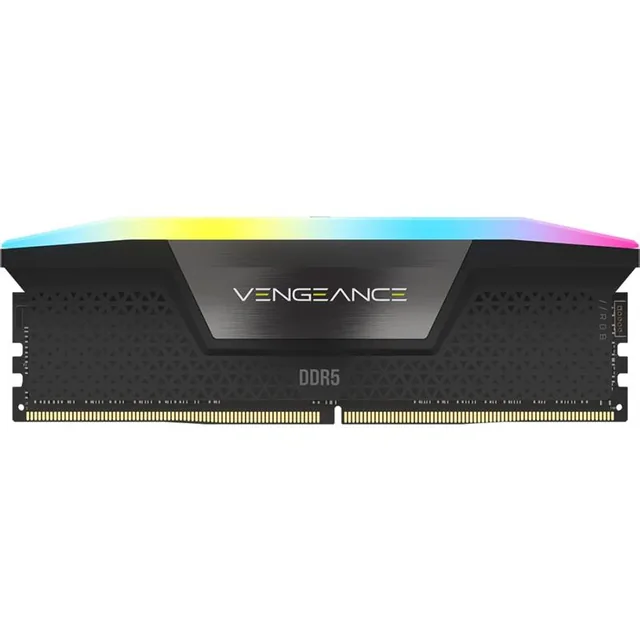 Memoria Corsair Vengeance 16GB DDR5 5600MHz DIMM RGB Black