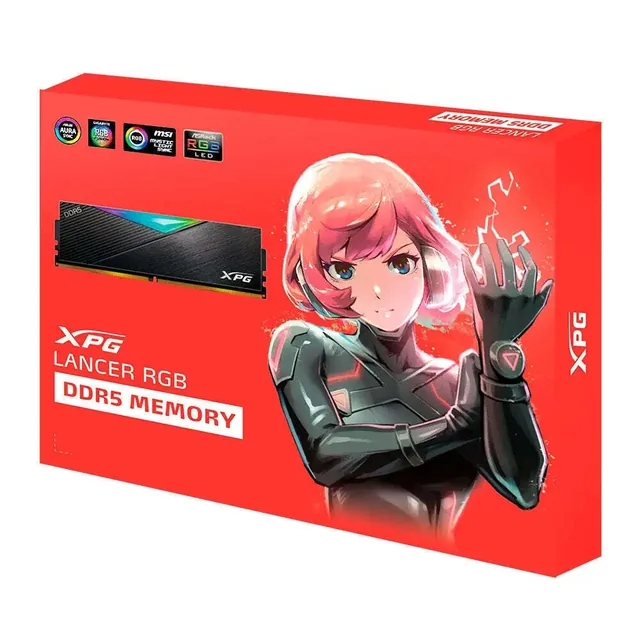 Memoria XPG Lancer 32GB DDR5 7200MHz DIMM RGB Black