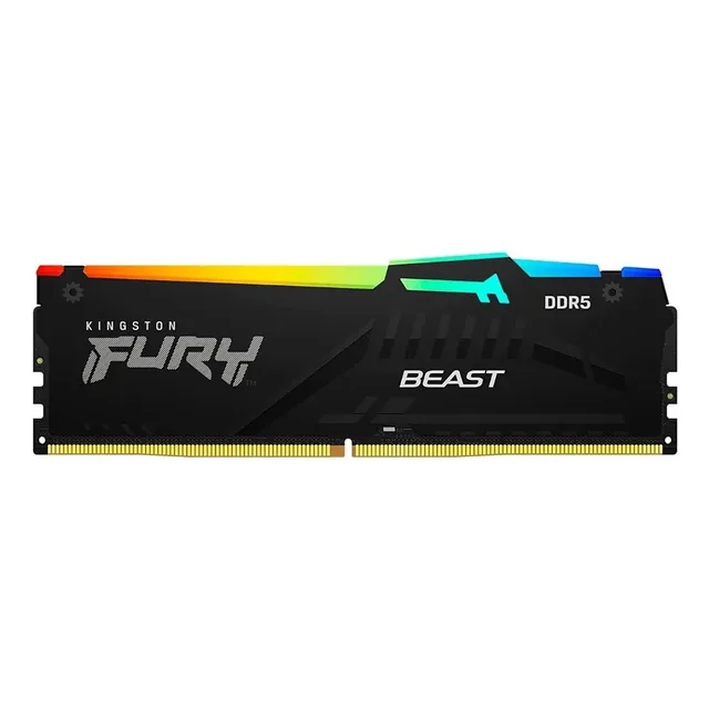 Memoria Kingston Fury Beast 16GB DDR5 6800MHz DIMM RGB