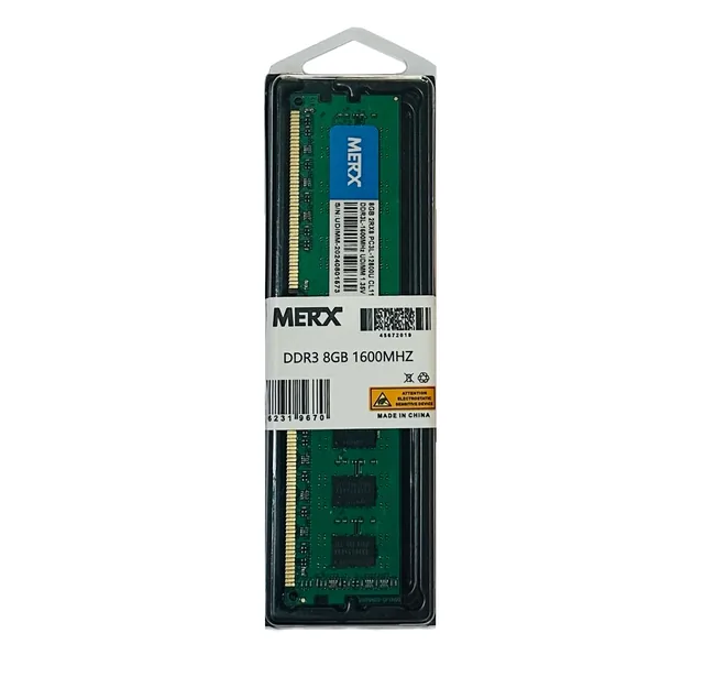 Memoria Ram Merx Ddr3 8gb 1600mhz 1.35v
