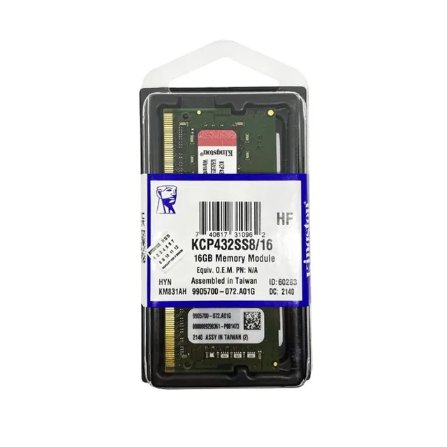 Memoria RAM Notebook Kingston DDR4 16gb 3200 Cl19 Kcp