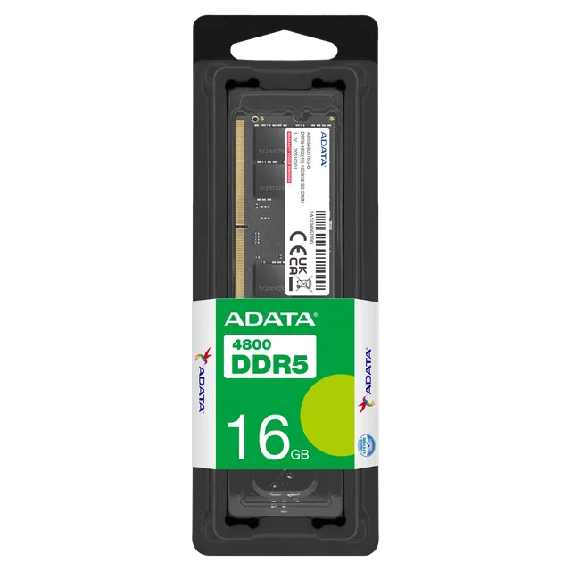 Memoria Adata 16GB DDR5 4800MHz SODIMM