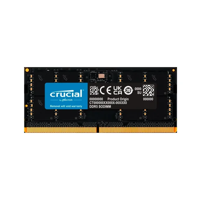 Memoria Crucial 32GB DDR5 4800MHz SODIMM