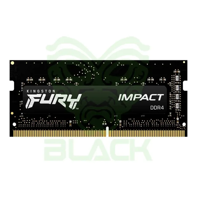 Memoria Sodimm Fury Ddr4 16gb 3200mhz Impact Negra