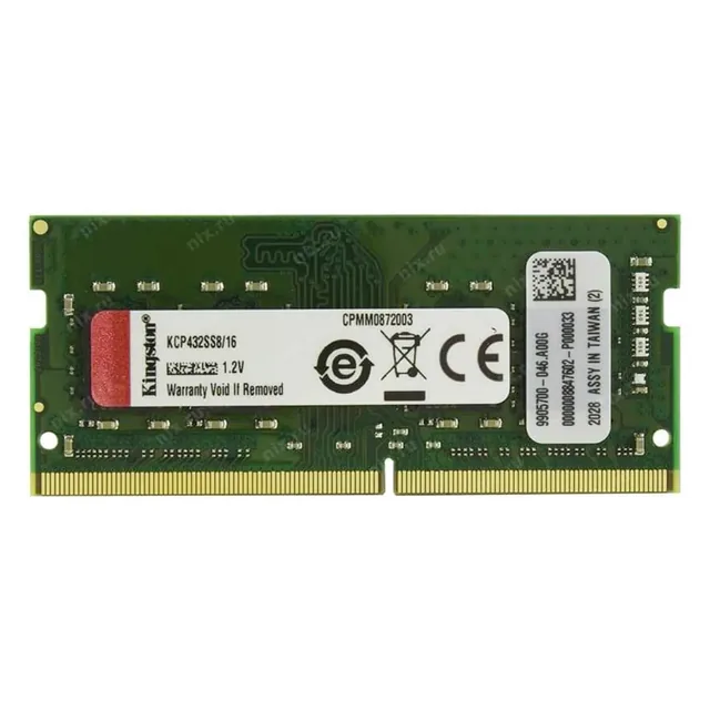 Memoria Kingston 16GB DDR4 3200MHz SODIMM