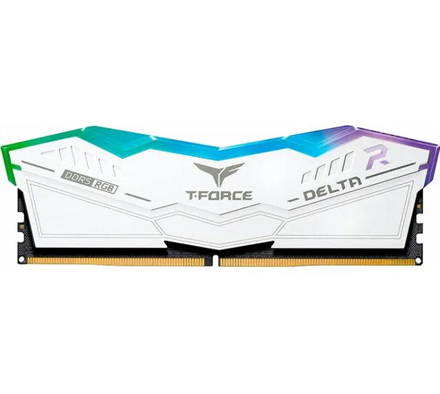 Memoria TeamGroup T-Force 16GB DDR5 6000MHz DIMM EXPO RGB White