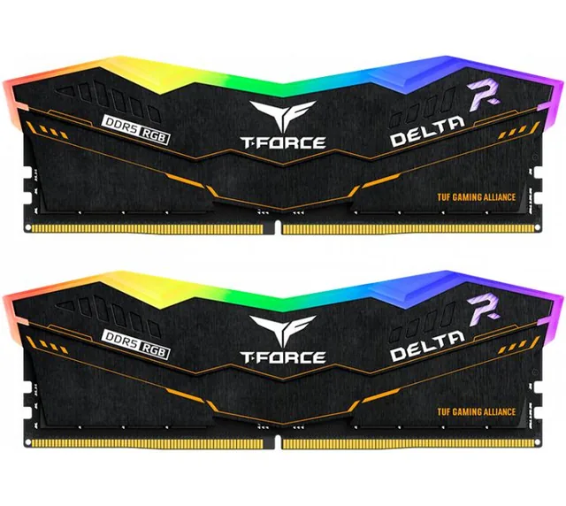 Memoria TeamGroup T-Force 32GB DDR5 6000MHz DIMM EXPO RGB Black