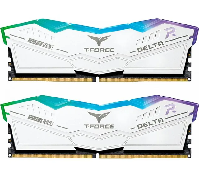 Memoria TeamGroup T-Force 32GB DDR5 6000MHz DIMM RGB White
