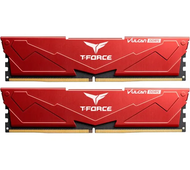 Memoria TeamGroup Vulcan 64GB DDR5 6400MHz DIMM EXPO Red