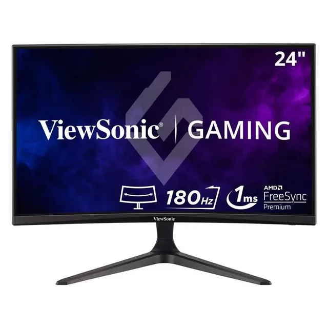 Monitor 24" Gamer curvo Viewsonic VX2418C,180Hz,AMD freesync