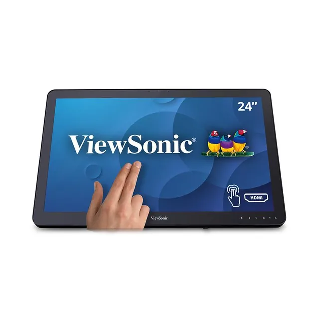 Monitor 24" Táctil ViewSonic TD2430 Full HD HDMI, USB