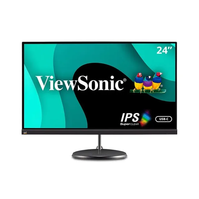 Monitor 24" Viewsonic VX2485-MHU ,bordes delgados-USB Tipo C