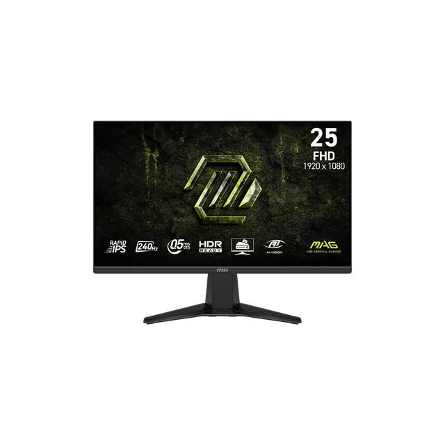 MONITOR 25 MSI MAG 255F X24 IPS FHD 240HZ HDMI DP