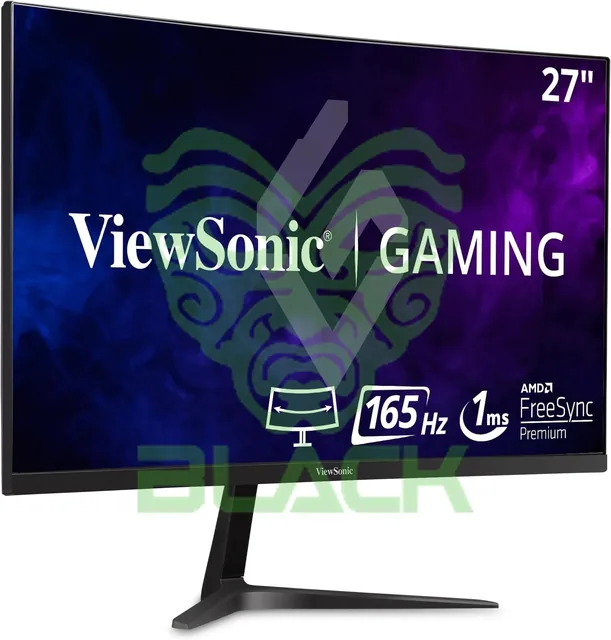Monitor 27" Gamer Curvo Viewsonic Vx2718-2kpc-mhd- 2k 1ms