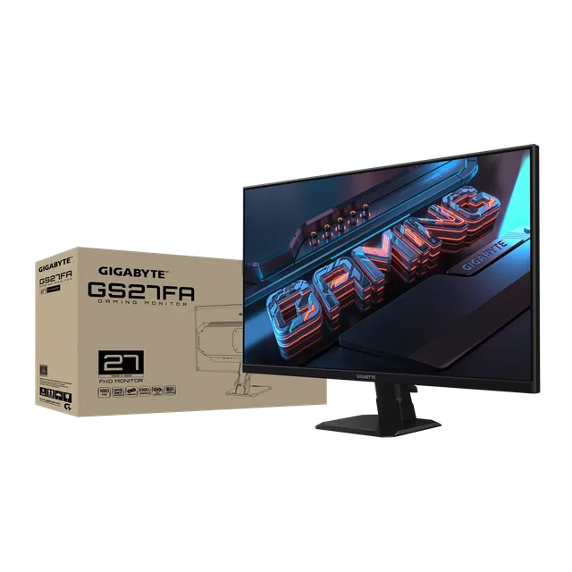 MONITOR 27 GIGABYTE GS27FA GAMING IPS 180HZ HDMI