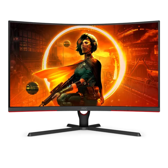 Monitor Aoc C32g3e 31,5" Va Fhd (1920 X 1080) 165hz 4ms Curved Gaming Ficha Usa