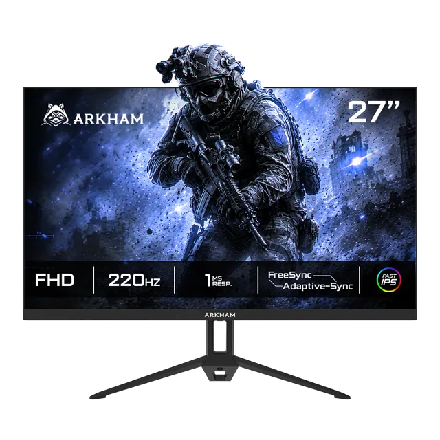 Monitor Arkham 27 Gamer 220hz IPS FHD 1ms Hdmi/ Dp