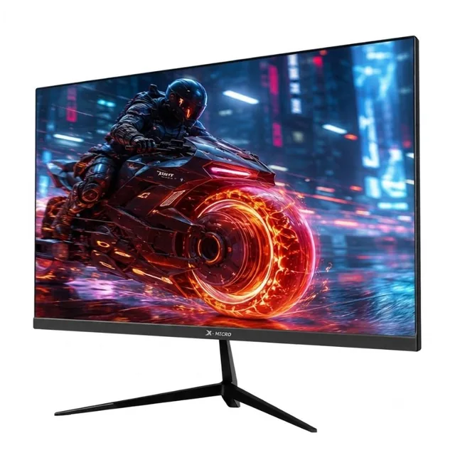 Monitor Gamer 24" X-Micro Full Hd Ultra Fino 120Hz 8Ms Vga Hdmi X24KF