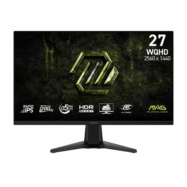 MONITOR GAMER 27 MSI MAG 275QF E20 IPS 2K 200HZ 0.5MS HDMI DP