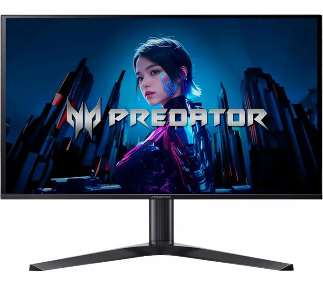 Monitor Gamer Acer Predator X27 X1 26.5" 4K UHD QD-OLED 240Hz 0.03ms DisplayHDR True Black 400 FreeSync Premium Pro
