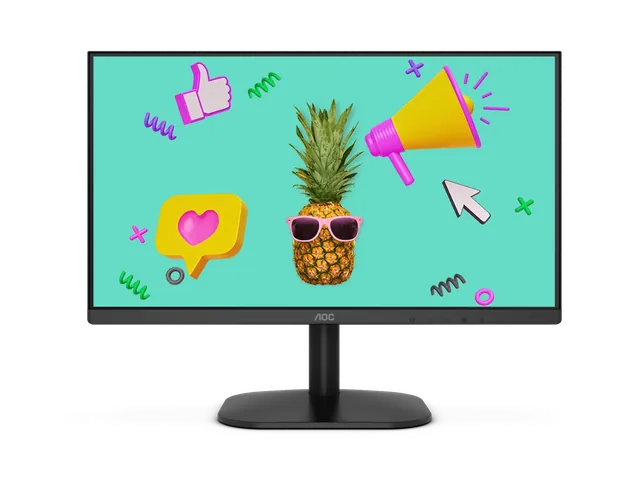 Monitor Gamer AOC 21.5 100Hz 4ms VA FHD 22B2HM2