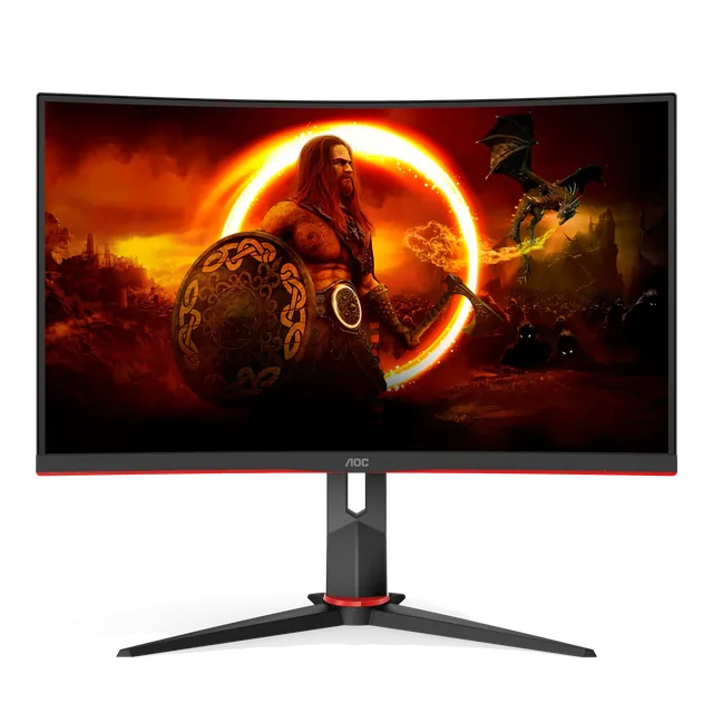 Monitor Gamer AOC 24 165Hz 1ms VA FHD Curvo C24G2