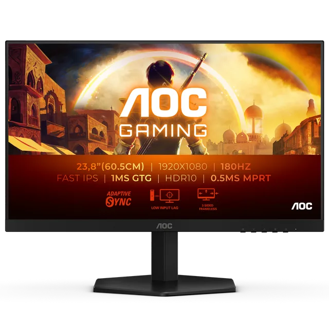 Monitor Gamer AOC 24 180Hz IPS FHD 0.5ms G-Sync 24G42E