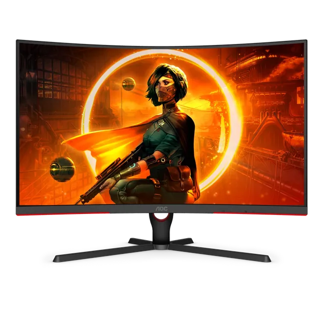 Monitor Gamer AOC 32 165Hz 1ms VA FHD Curvo C32G3E