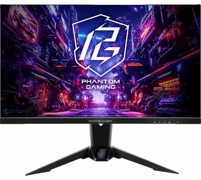 Monitor Gamer AsRock Phantom Gaming PG27QFW2A 27" QHD 1440p IPS 400Hz 1ms DisplayHDR 400 FreeSync Premium Antena WiFi Integrada