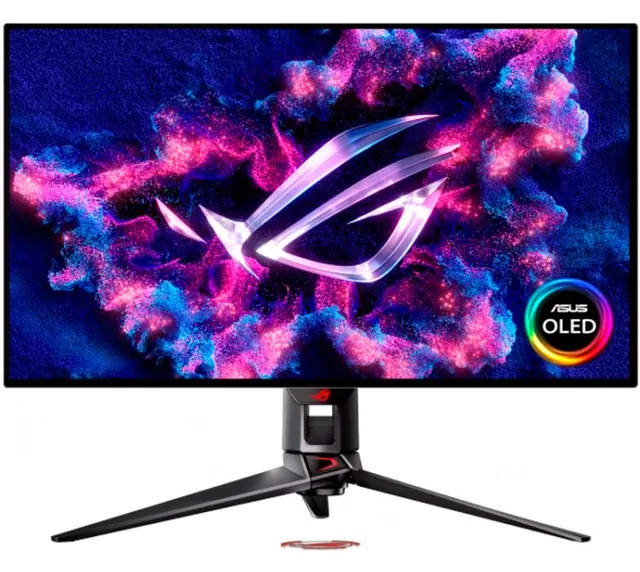 Monitor Gamer ASUS ROG Swift OLED PG32UCDP-J 32" 4K UHD 240Hz y Full HD 480Hz AMD FreeSync Premium Pro G-SYNC Compatible