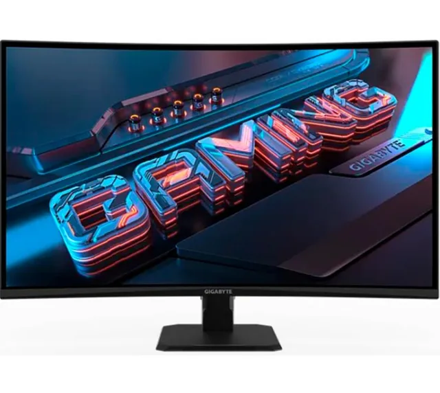 Monitor Gamer Gigabyte GS32QCA 31.5" Curvo 1500R QHD VA 180Hz 1ms FreeSync