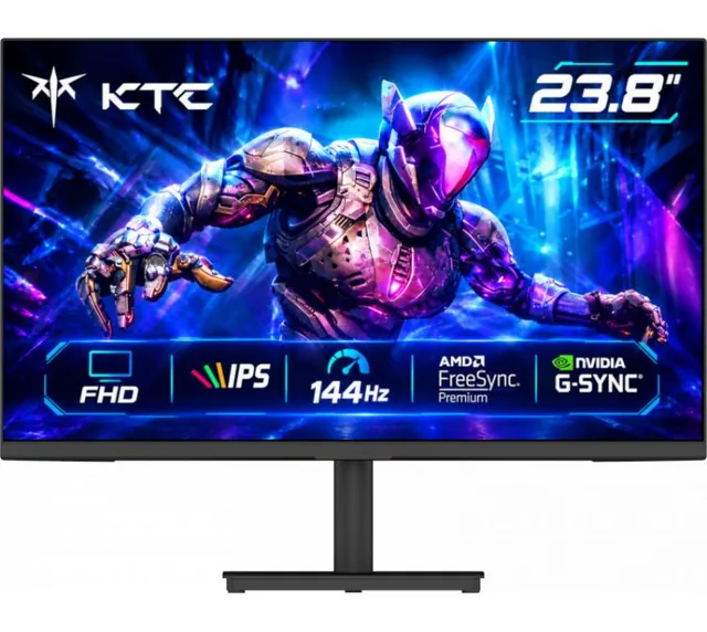 Monitor Gamer KTC 24DY751 23.8" FHD IPS 144Hz FreeSync Premium G-SYNC