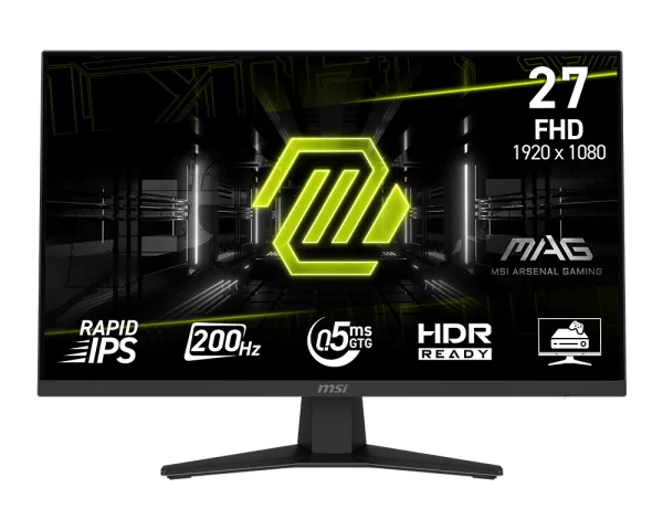 Monitor Gamer MSI 27 200Hz 0.5ms IPS MAG 274F