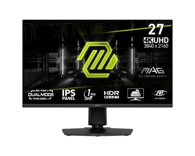 Monitor Gamer Msi Mag 275upd E14 27" Uhd Ips 144hz 1ms Pivoteable