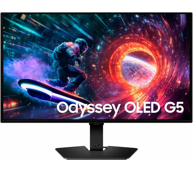 Monitor Gamer Samsung Odyssey G5 G50SF 27" QD-OLED QHD 1440p 180Hz 0.03ms G-SYNC FreeSync Premium