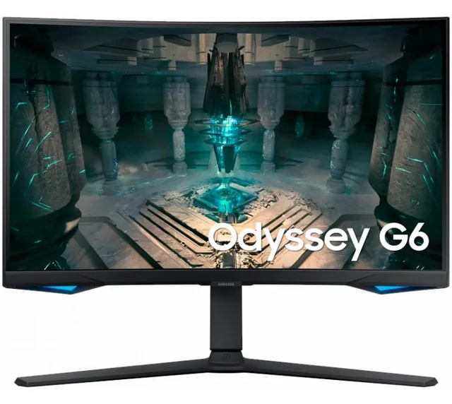 Monitor Gamer Samsung Odyssey G6 G65B 27" QHD 1440p VA 240Hz 1ms AMD FreeSync Premium Pro Curvo 1000R