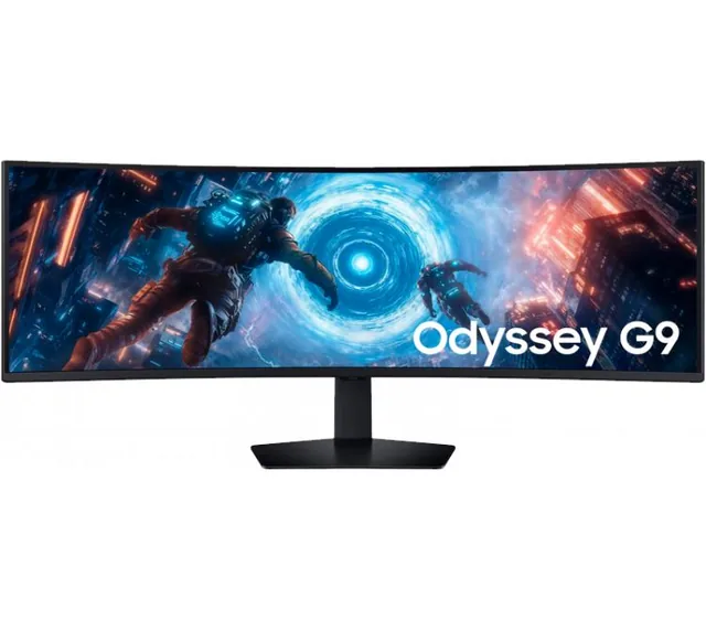 Monitor Gamer Samsung Odyssey G9 G91F 49" Dual QHD 1440p VA 144Hz 1ms 32:9 AMD FreeSync Premium Pro