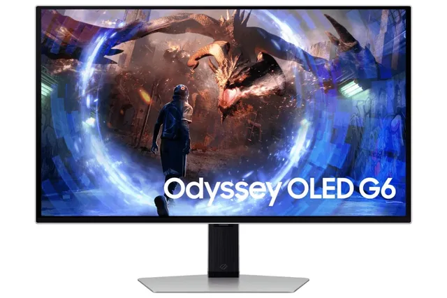 Monitor Gamer Samsung Odyssey OLED G8 G80SH 27" QD-OLED 4K UHD 240Hz 0.03ms HDR True Black 400 G-SYNC Compatible FreeSync Premium Pro LS27HG802SLXZB
