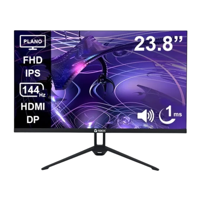 Monitor Gamer Teros 23.8 144Hz 1ms IPS FHD TE-2417S