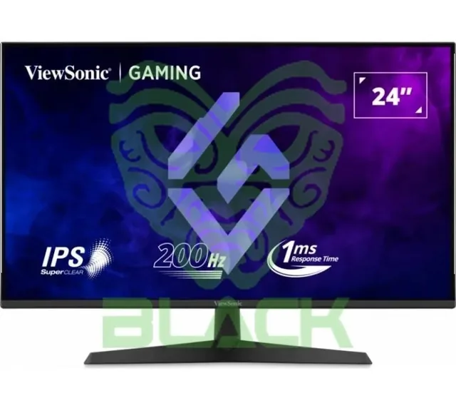 Monitor Gamer Viewsonic Vx2429 24" 1080p Ips 200hz Freesync Premium Ficha De Poder Americana