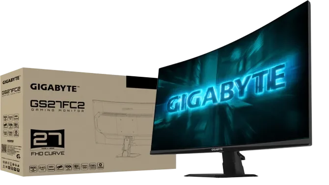 Monitor Gigabyte 27" Edge Fhd Gs27fc2 - 240hz 1ms