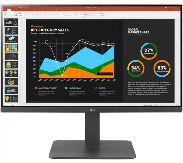 Monitor LG 24BR550Y 24" IPS FHD 75Hz parlantes integrados