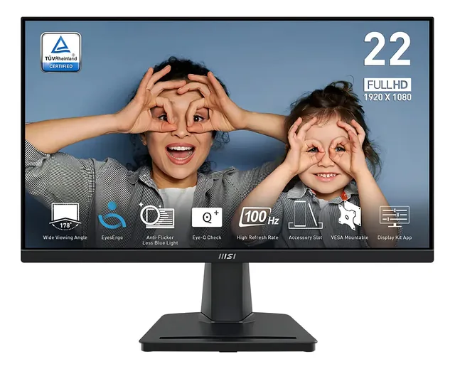 Monitor MSI Pro MP225V 22" 100Hz