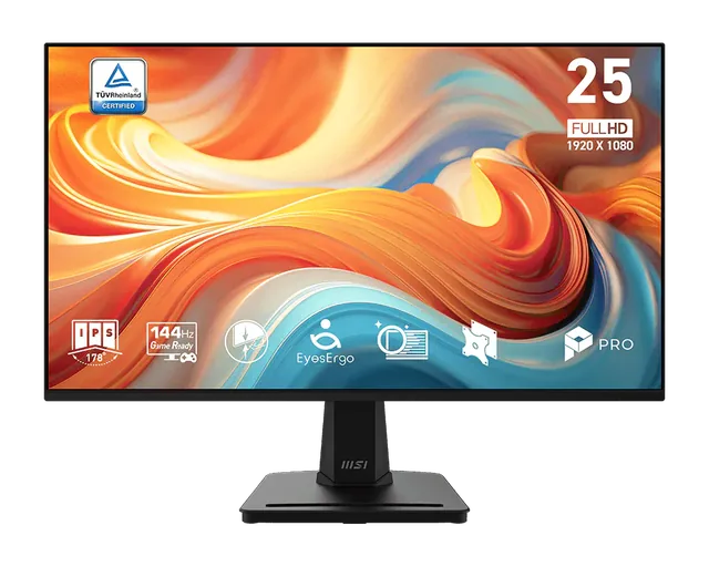 Monitor Msi Pro Mp251 E14l 24.5" Fhd 144hz Ips Ficha Usa