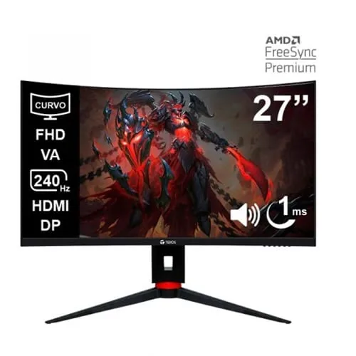 Monitor Teros Gaming 27 240Hz 1ms Curvo VA FHD TE-2764G