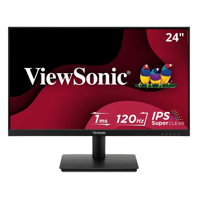 Monitor Viewsonic Va240a-h 24” Plano Ips 120 Hz