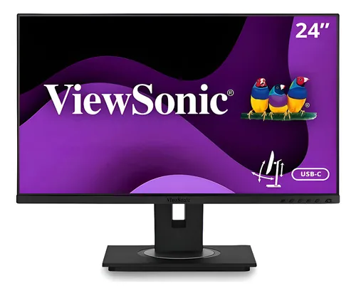 Monitor Viewsonic Vg2456A 24" Ips Full Hd Usb-C 90W Docking