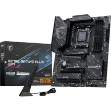 Motheboard Msi X870e Gaming Plus Wifi Atx Con Amd Ryzen Negro