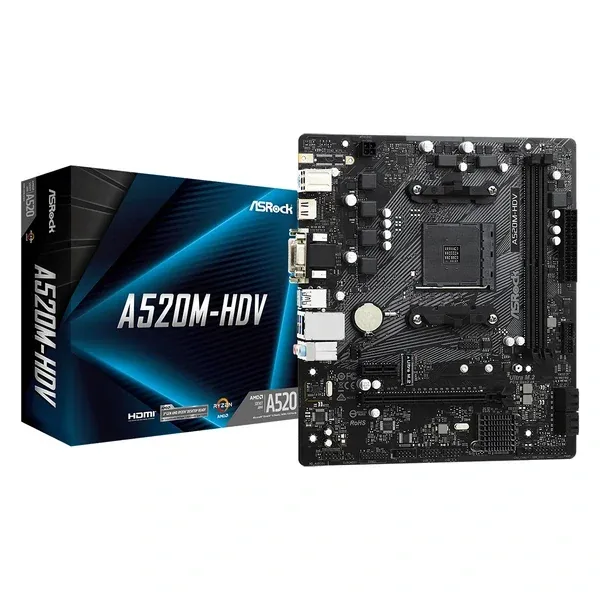 Mother ASRock A520M-HDV AM4 DDR4