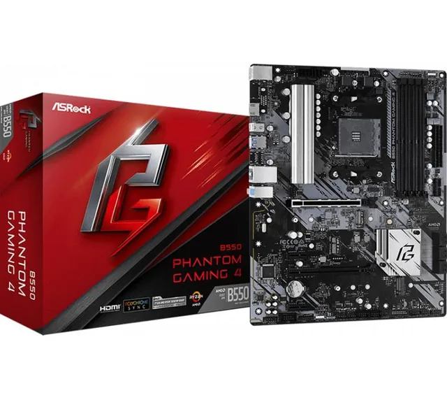Mother ASRock Phantom Gaming B550 AM4 DDR4 WiFi